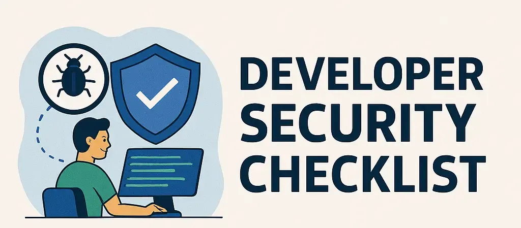 Developer Security Checklist